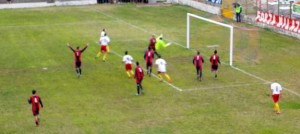 Gol di Isgrò (IGEA VIRTUS)