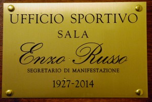 Targa Enzo Russo