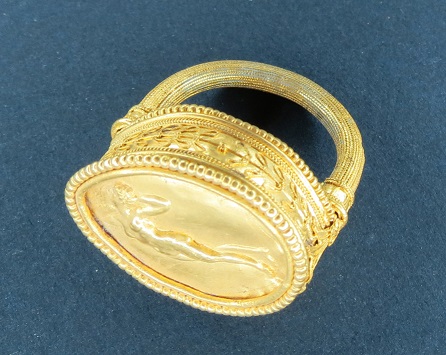 MUSEO LIPARI, anello (III sec. a.C.), LGT
