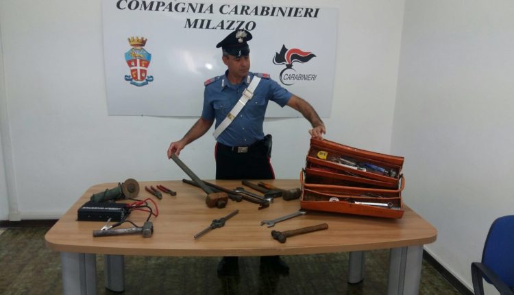 Materiale sequestrato 27 luglio