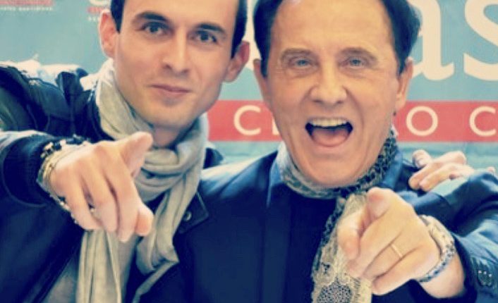 Guccione e Roby Facchinetti