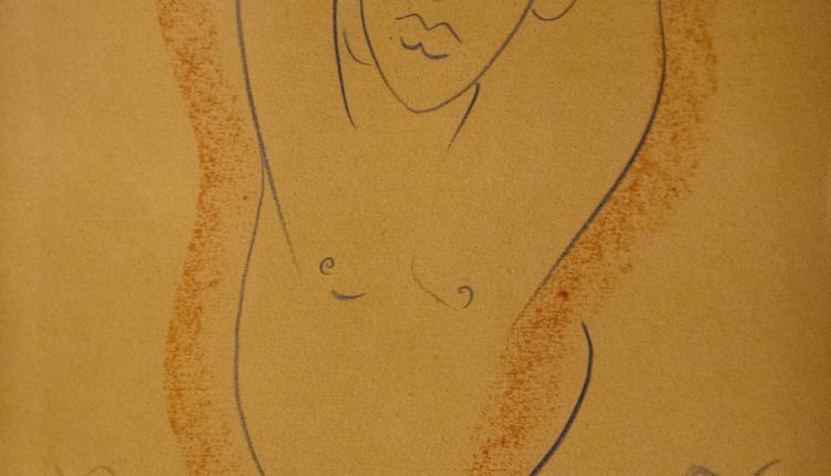 Mimmo Germanà-senza titolo- pastelli su carta-31×24 cm-1989