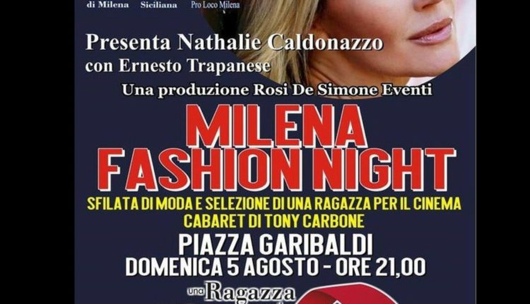 Milena Fashion Night_Locandina