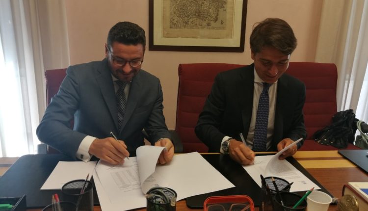 Il direttore Minutoli e il presidente Balestrazzi