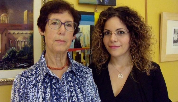 Le artiste Antonella Serratore e Serena Capizzello