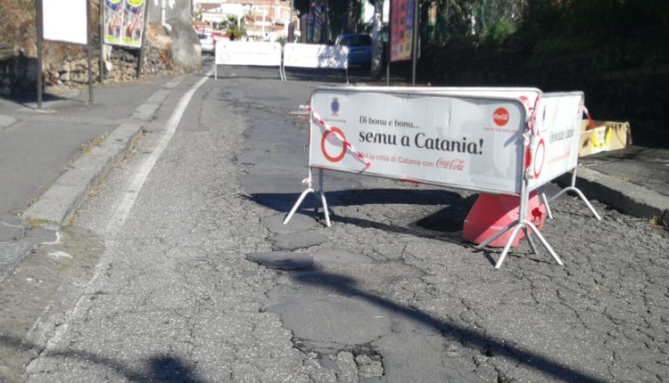 tratto via santa sofia a cibali chiusa al traffico (2)