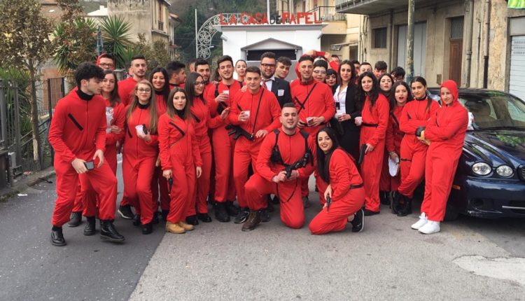 La casa del Papel Tortorici Carnevale 2019