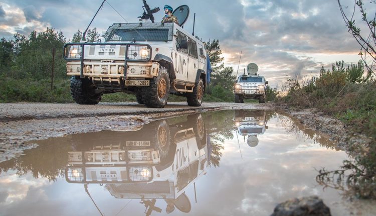 UNIFIL_ITALBATT_TOA pattugliamento sulla Blu Line 2