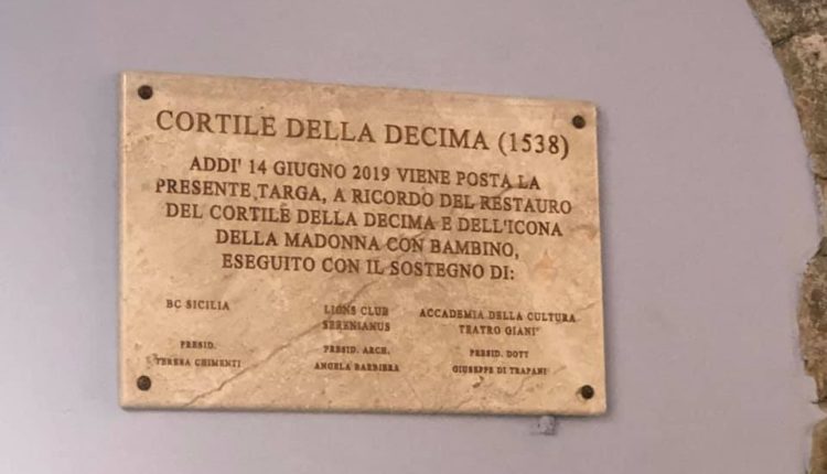 Targa commemorativa
