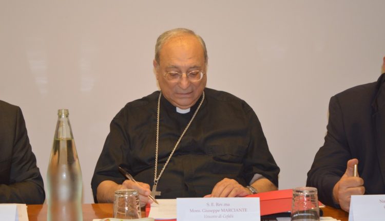 mons giuseppe marciante, vescovo di cefalu