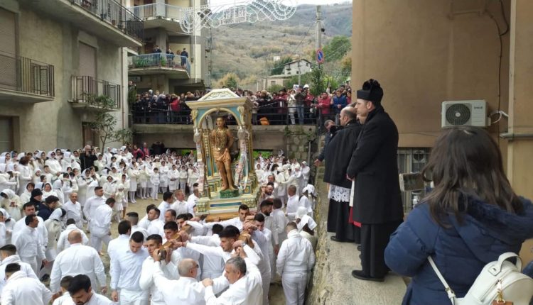 San Sebastiano benedizione al fiume foto TERESA CALANNI