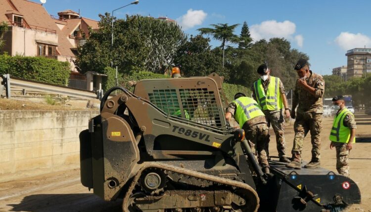 L’Esercito interviene a Palermo dopo l’alluvione (4)