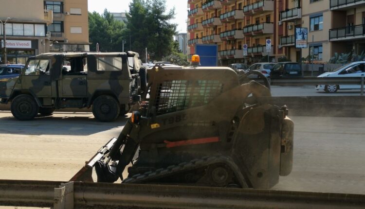 L’Esercito interviene a Palermo dopo l’alluvione (9)