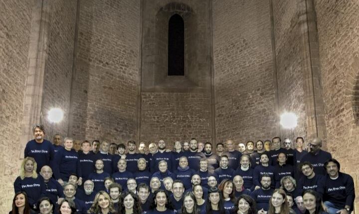 foto staff Fondazione the Brass Group allo Spasimo sede della Scuola Popolare di Musica