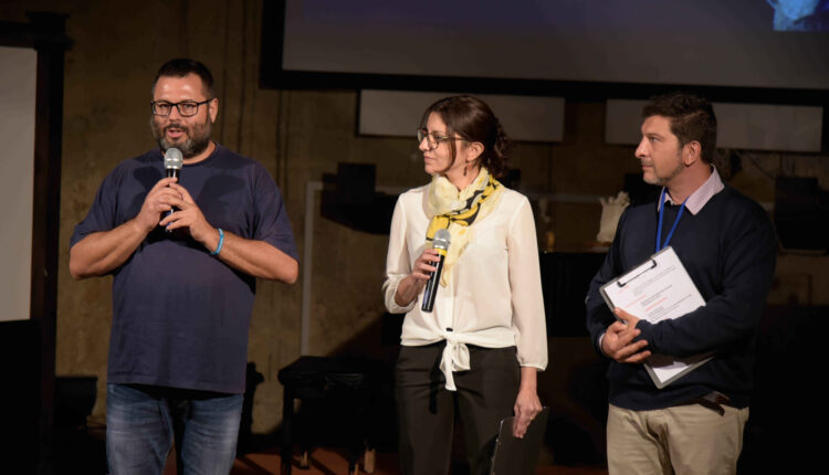 Alessandro De Filippo nel corso della ‘Finestra sul documentario siciliano’