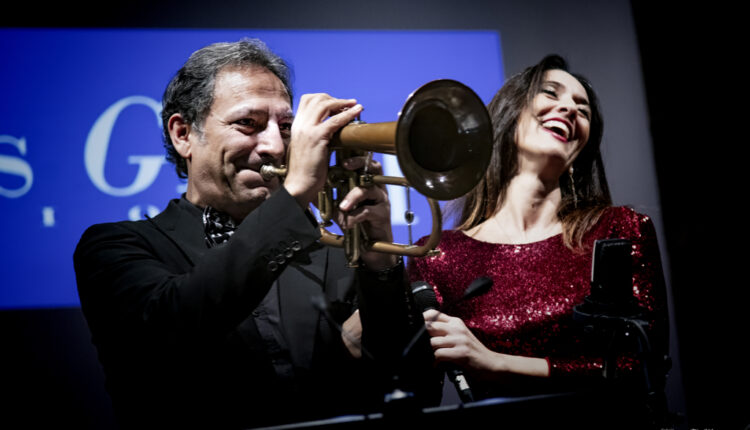 Carmen avellone e vito giordano con l’OJS al real teatro santa cecilia ph. arturo di vita
