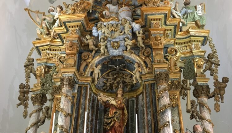 CONDRò_Altare maggiore Chiesa S. Maria del Tindari