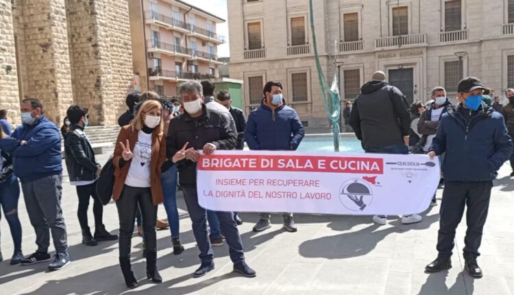 Brigate di Sala e Cucina alla manifestazione Co.Ri.Sicilia del 7 aprile 2021