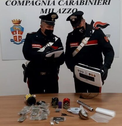 Sequestro droga Milazzo