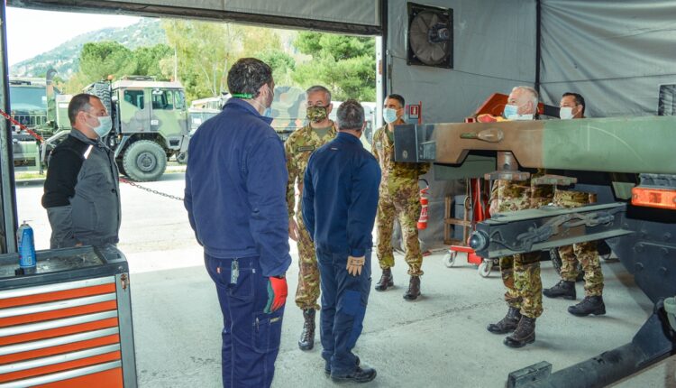 Visita alle officine del Reggimento Logistico Aosta