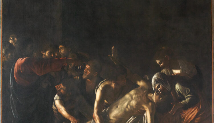 Caravaggio Resurrezione di Lazzaro