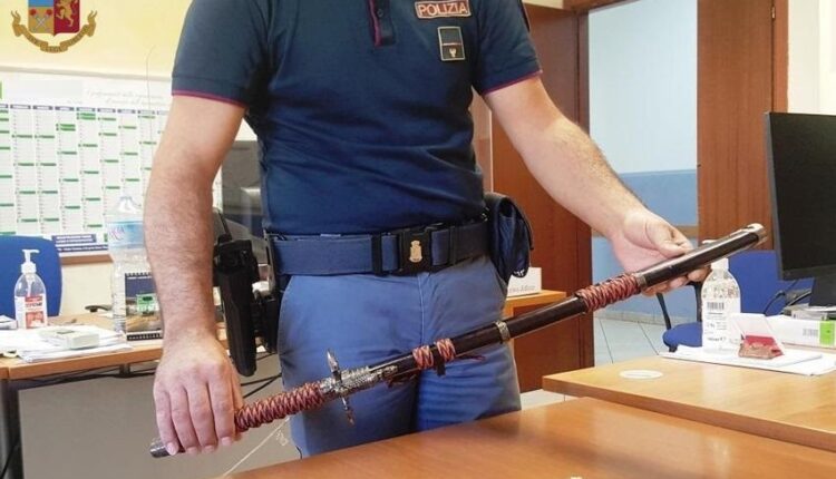 sequestro katana volanti caltanissetta