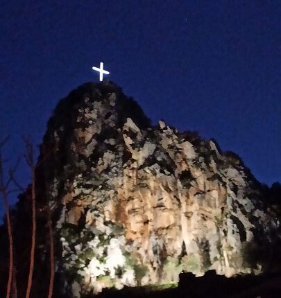 Pizzo Cannita di notte