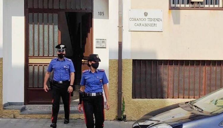 denuncia CC Tenenza Misterbianco