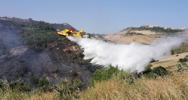 incendio Madonie