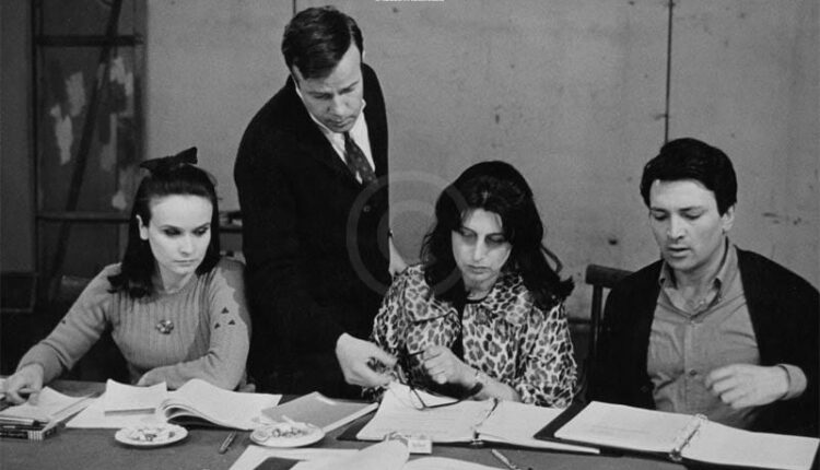 Anna Magnani e Zeffirelli, 1965, le prove (archivio anna magnani)