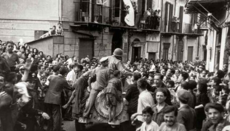Foto 3 – Monreale, luglio1943 arrivo delle truppe americane