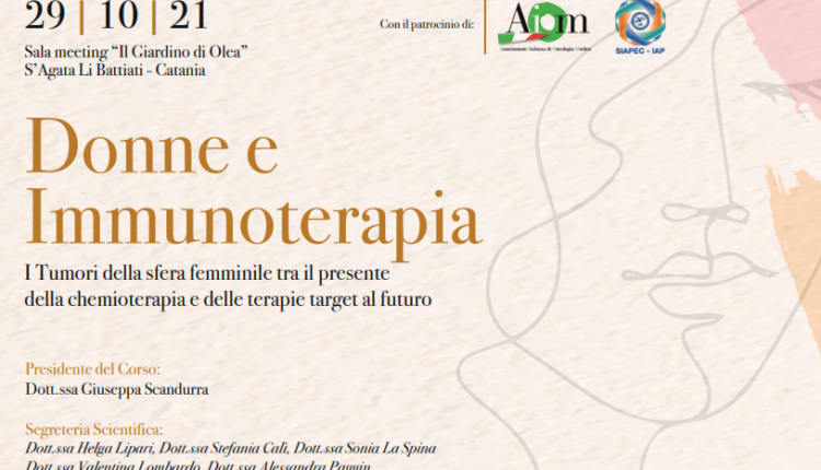 donne e immunoterapia