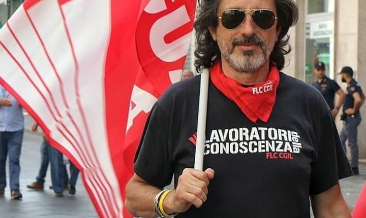 Adriano Rizza, segretario Flc Cgil Sicilia