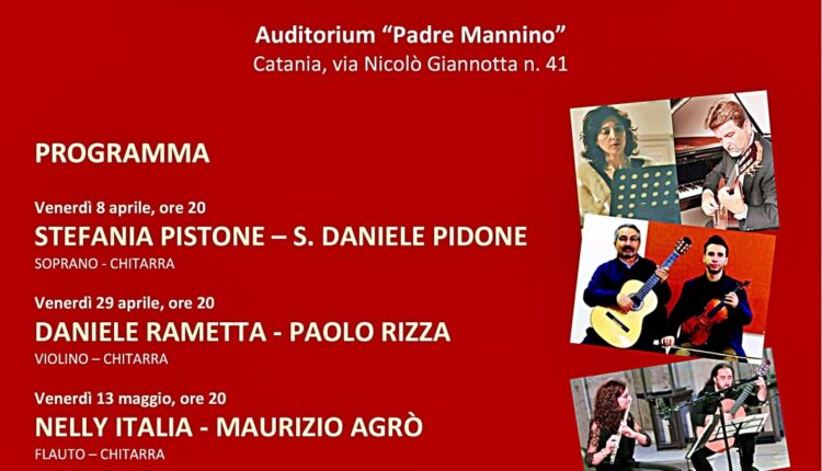 Locandina concerti di primavera