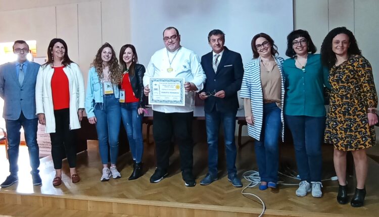 Premiazione chef Roberto Trimarchi Biancavilla