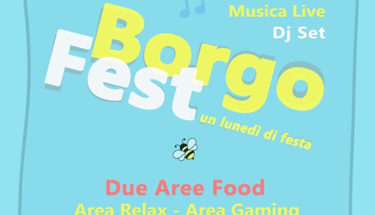 locandina borgo fest