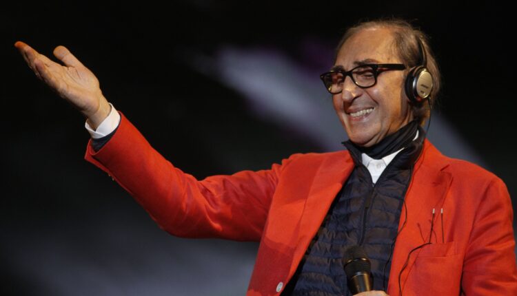 FRANCO BATTIATO, Napoli, Piazza Plebiscito, giugno 2017 (ph. Giovanni Canitano)