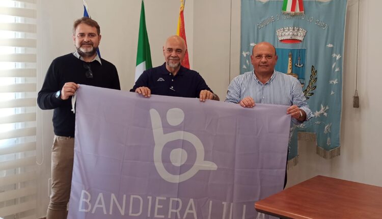 bandiera lilla
