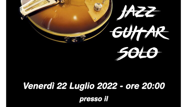 Jazz Guitar Solo locandina