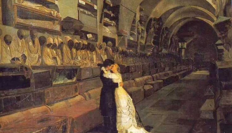 Calcedonio Reina, Amore e Morte, 1881 (Museo civico di Catania)