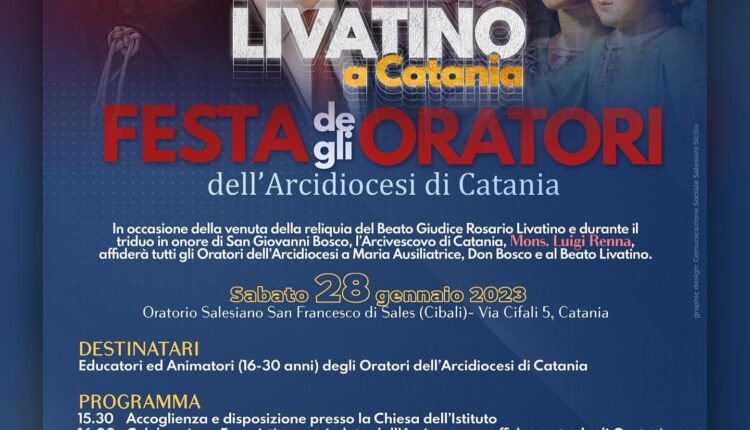 Festa degli oratori Livatino a Catania
