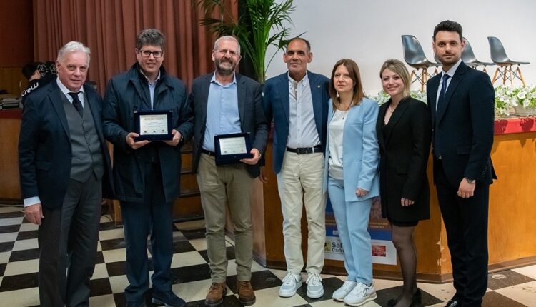 medici premiati e organizzatori del premio