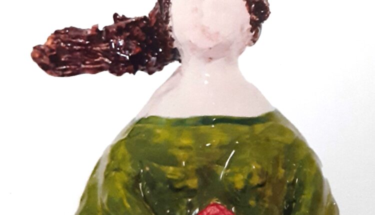 Angela La Rosa, Donna (scultura in ceramica)