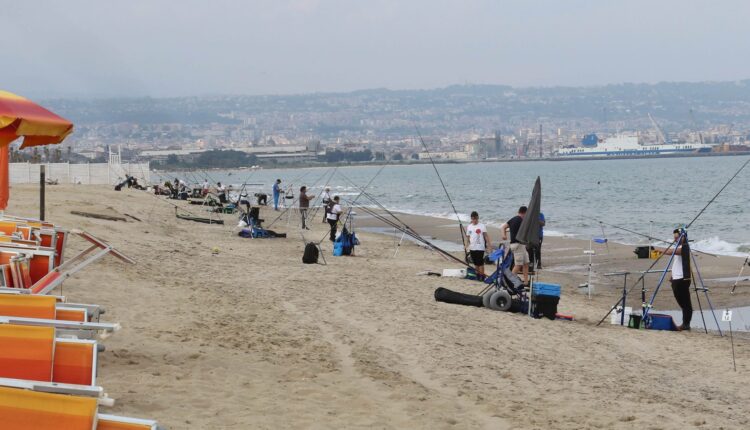 Surf Casting F.I.P.S.A.S (Federazione Italiana Pesca Sportiva e Attività Subacquee) alla Plaia di Catania