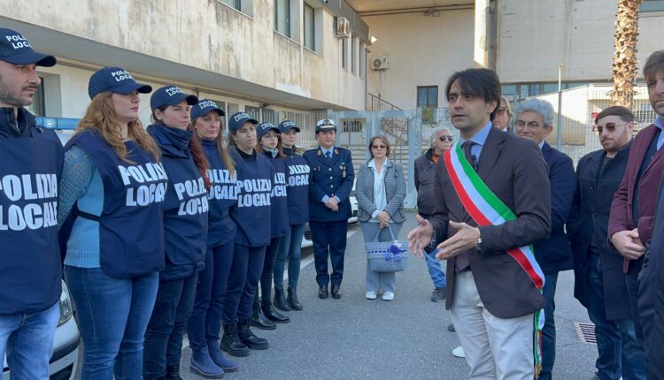 Misterbianco nuovi vigli urbani sindaco Marco Corsaro