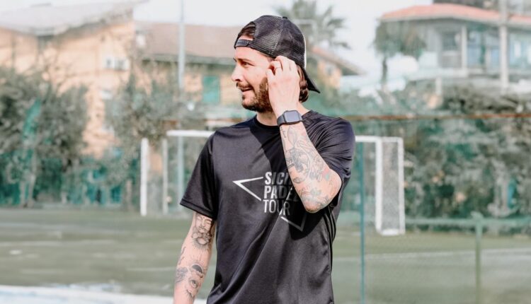 Marco Biagianti testimonial Sicilia Padel Tour 2024