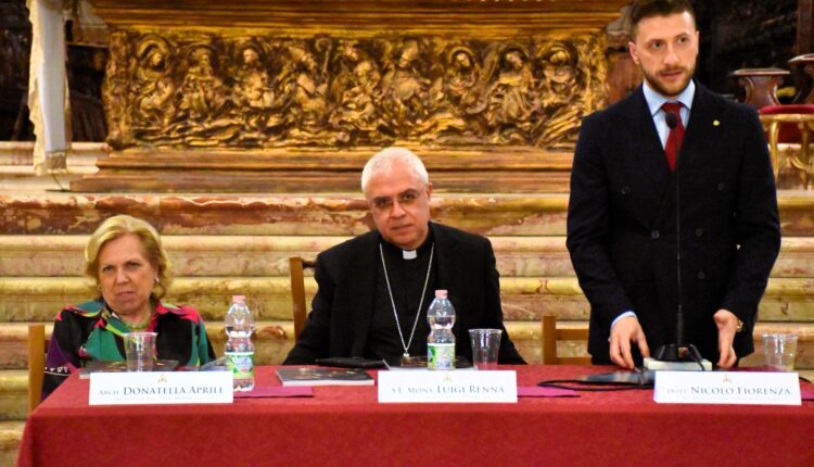 Arch. Donatella Aprile Mons. Renna e Nicolò Fiorenza