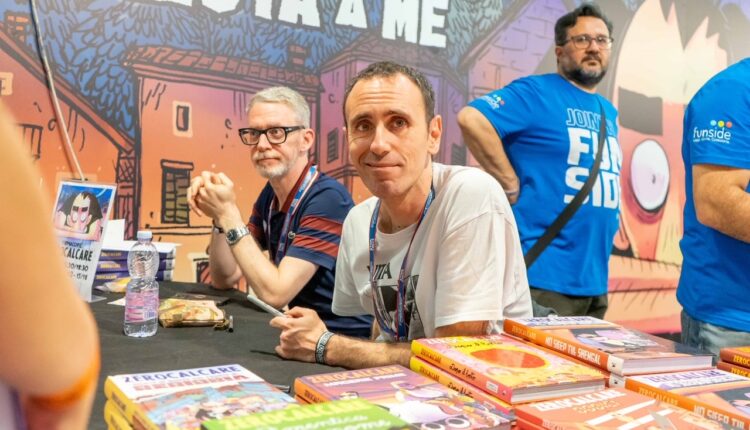 Zerocalcare con il suo nuovo libro
