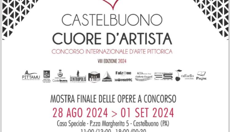 Locandina Castelbuono Cuore d’Artista