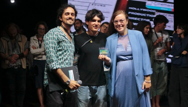 Un momento della premiazione finale